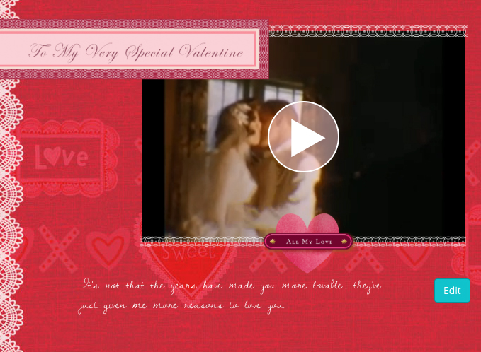 Hallmark YesVideo Valentines - Love Greeting